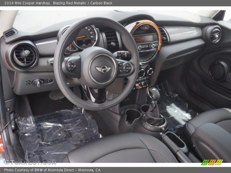 Blazing Red Metallic / Carbon Black 2014 Mini Cooper Hardtop