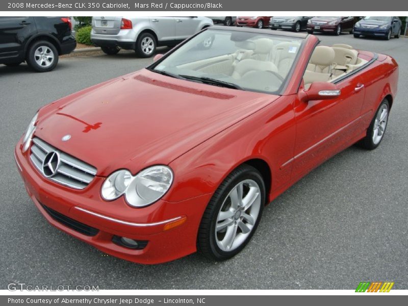 Front 3/4 View of 2008 CLK 350 Cabriolet