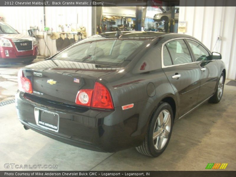 Black Granite Metallic / Ebony 2012 Chevrolet Malibu LT