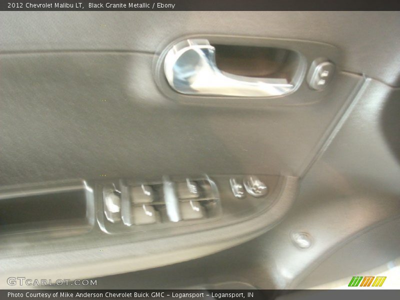 Black Granite Metallic / Ebony 2012 Chevrolet Malibu LT