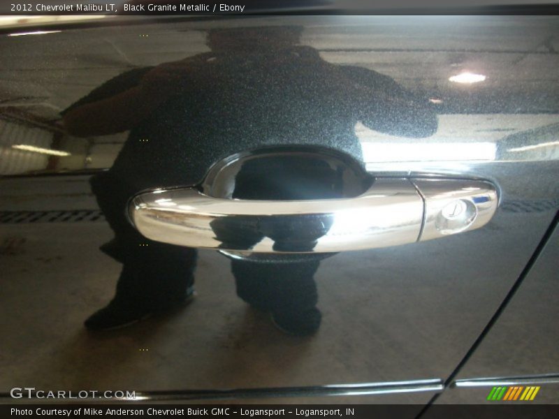 Black Granite Metallic / Ebony 2012 Chevrolet Malibu LT