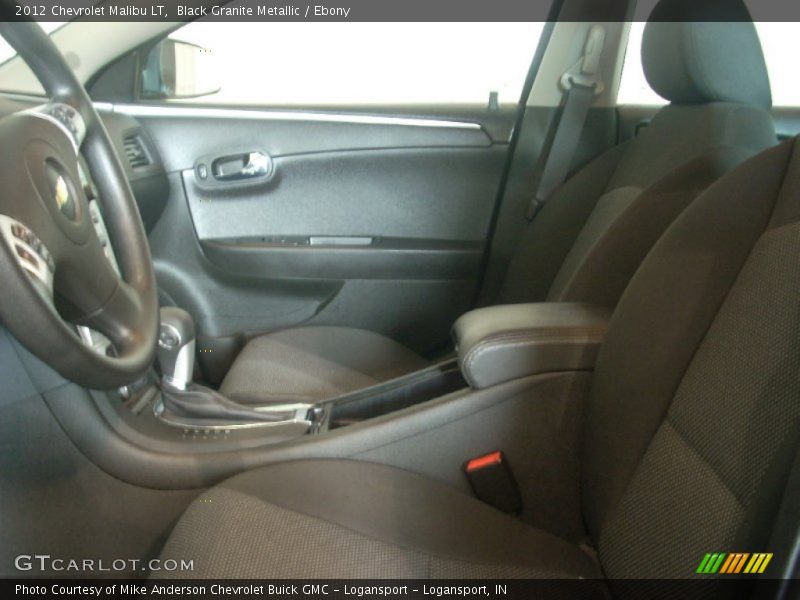Black Granite Metallic / Ebony 2012 Chevrolet Malibu LT