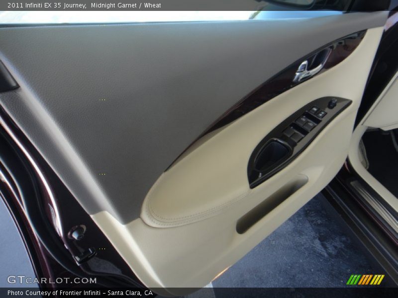 Midnight Garnet / Wheat 2011 Infiniti EX 35 Journey