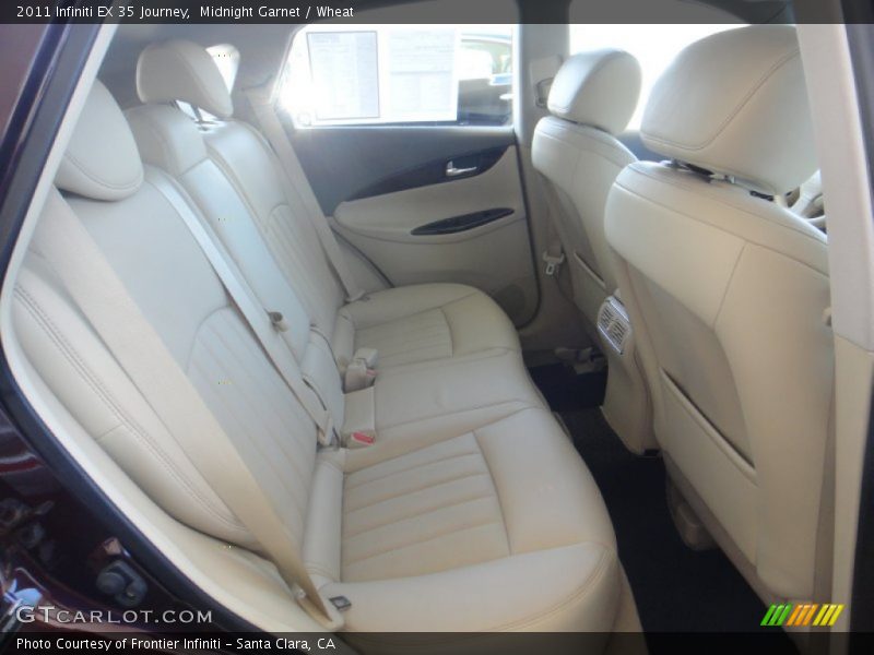 Midnight Garnet / Wheat 2011 Infiniti EX 35 Journey