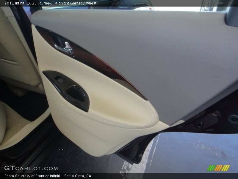 Midnight Garnet / Wheat 2011 Infiniti EX 35 Journey