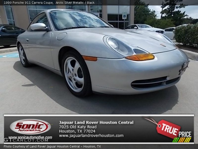 Arctic Silver Metallic / Black 1999 Porsche 911 Carrera Coupe