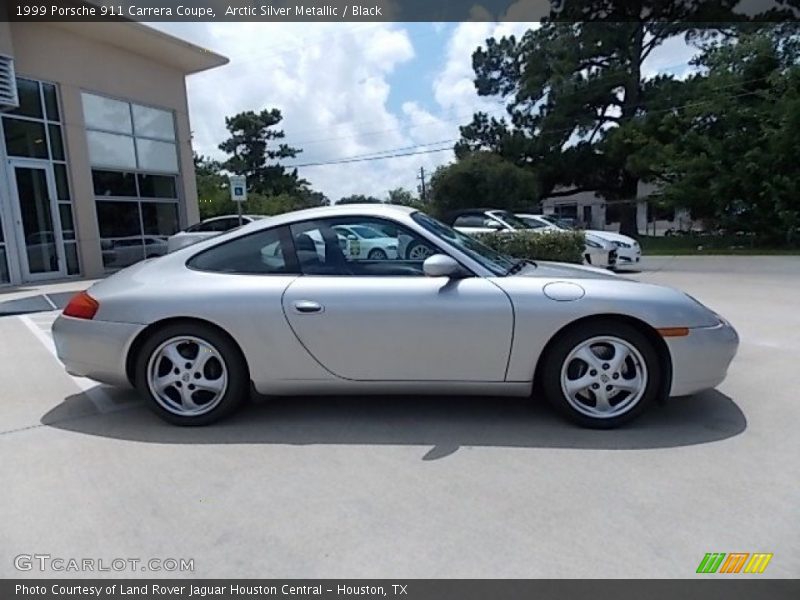 Arctic Silver Metallic / Black 1999 Porsche 911 Carrera Coupe