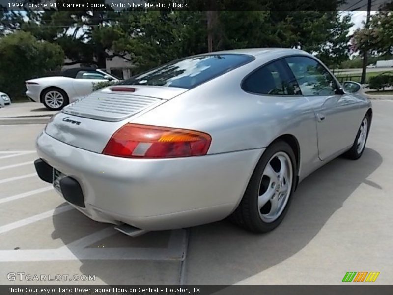 Arctic Silver Metallic / Black 1999 Porsche 911 Carrera Coupe