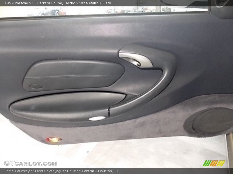 Arctic Silver Metallic / Black 1999 Porsche 911 Carrera Coupe