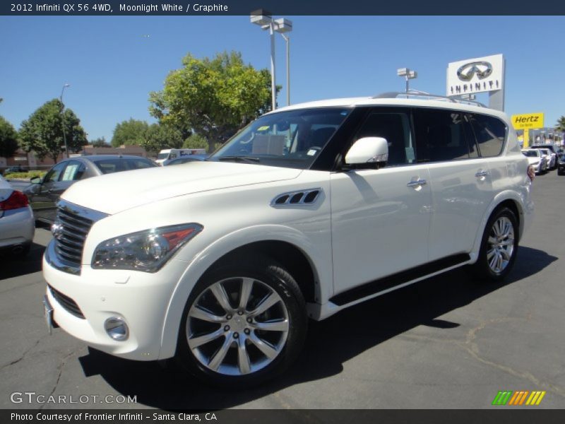 Front 3/4 View of 2012 QX 56 4WD