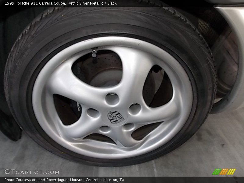 Arctic Silver Metallic / Black 1999 Porsche 911 Carrera Coupe