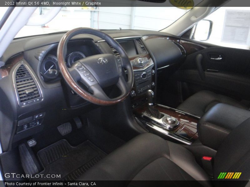  2012 QX 56 4WD Graphite Interior