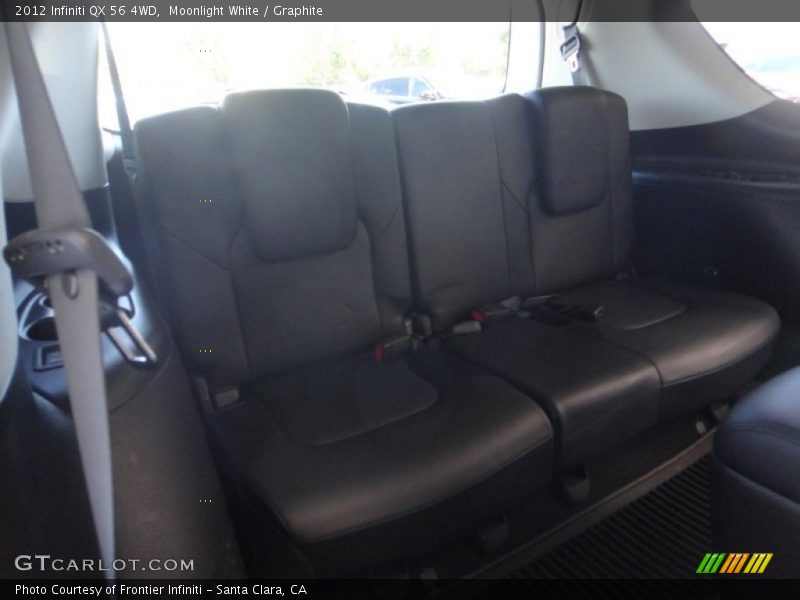 Moonlight White / Graphite 2012 Infiniti QX 56 4WD