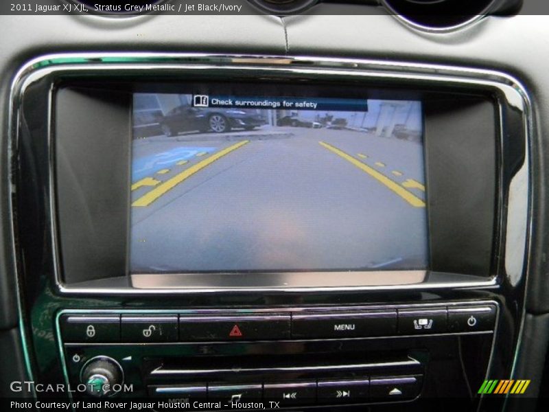 Stratus Grey Metallic / Jet Black/Ivory 2011 Jaguar XJ XJL