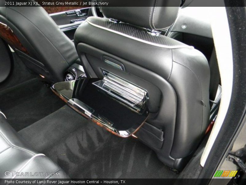 Stratus Grey Metallic / Jet Black/Ivory 2011 Jaguar XJ XJL
