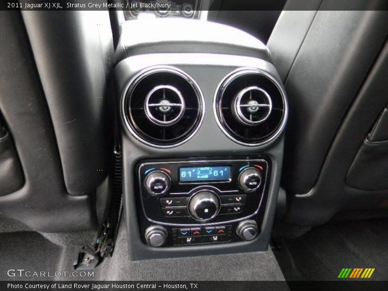 Stratus Grey Metallic / Jet Black/Ivory 2011 Jaguar XJ XJL