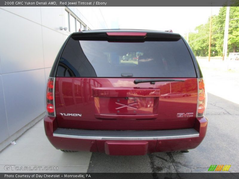 Red Jewel Tintcoat / Ebony 2008 GMC Yukon Denali AWD