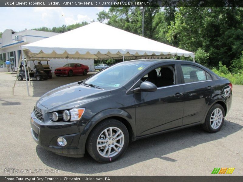 Ashen Gray Metallic / Dark Pewter/Dark Titanium 2014 Chevrolet Sonic LT Sedan