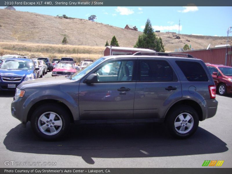 Sterling Grey Metallic / Stone 2010 Ford Escape XLT 4WD