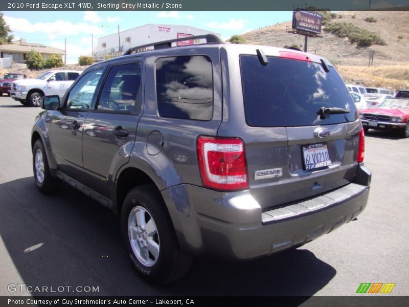 Sterling Grey Metallic / Stone 2010 Ford Escape XLT 4WD