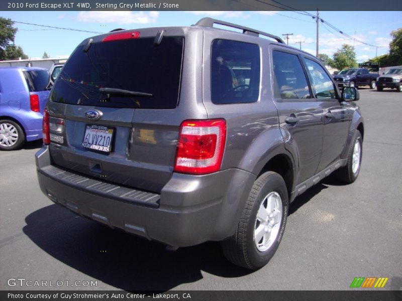 Sterling Grey Metallic / Stone 2010 Ford Escape XLT 4WD