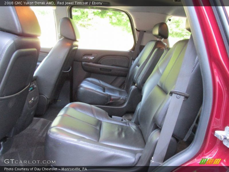 Red Jewel Tintcoat / Ebony 2008 GMC Yukon Denali AWD