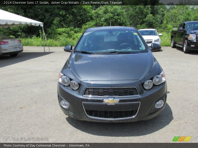 Ashen Gray Metallic / Dark Pewter/Dark Titanium 2014 Chevrolet Sonic LT Sedan