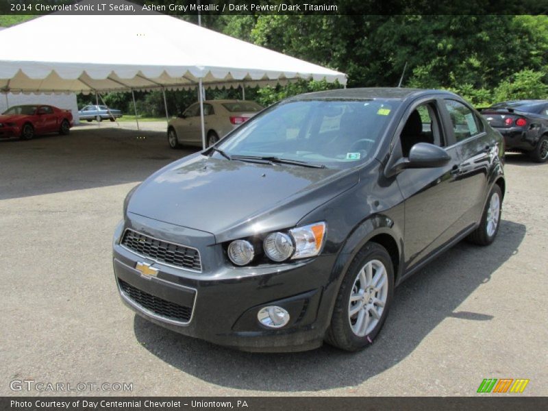 Ashen Gray Metallic / Dark Pewter/Dark Titanium 2014 Chevrolet Sonic LT Sedan
