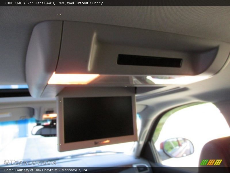 Red Jewel Tintcoat / Ebony 2008 GMC Yukon Denali AWD