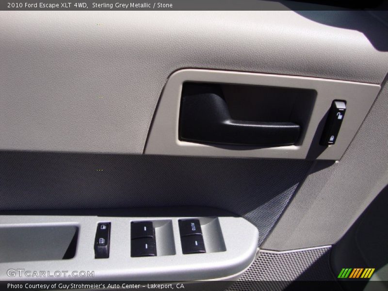 Sterling Grey Metallic / Stone 2010 Ford Escape XLT 4WD