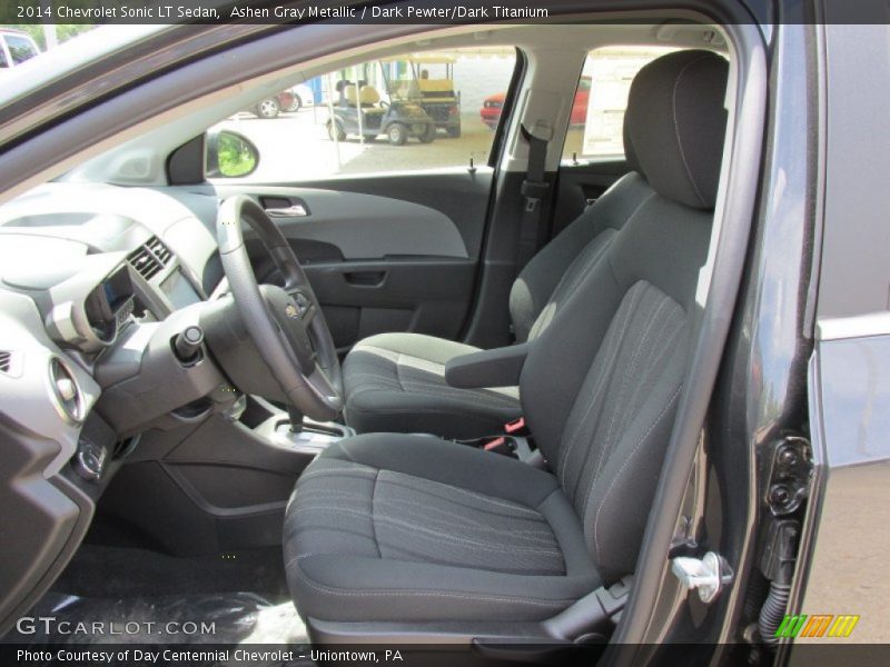 Ashen Gray Metallic / Dark Pewter/Dark Titanium 2014 Chevrolet Sonic LT Sedan