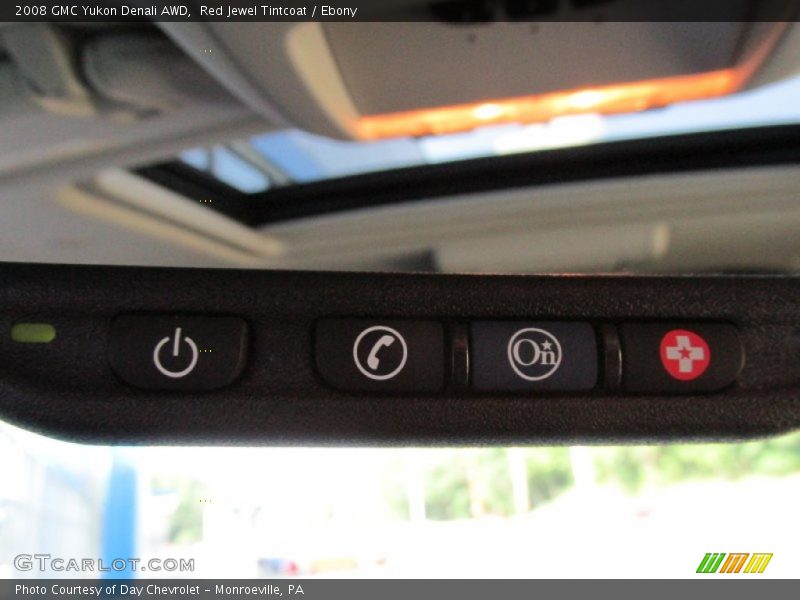 Red Jewel Tintcoat / Ebony 2008 GMC Yukon Denali AWD