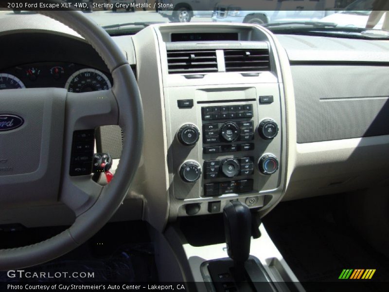 Sterling Grey Metallic / Stone 2010 Ford Escape XLT 4WD