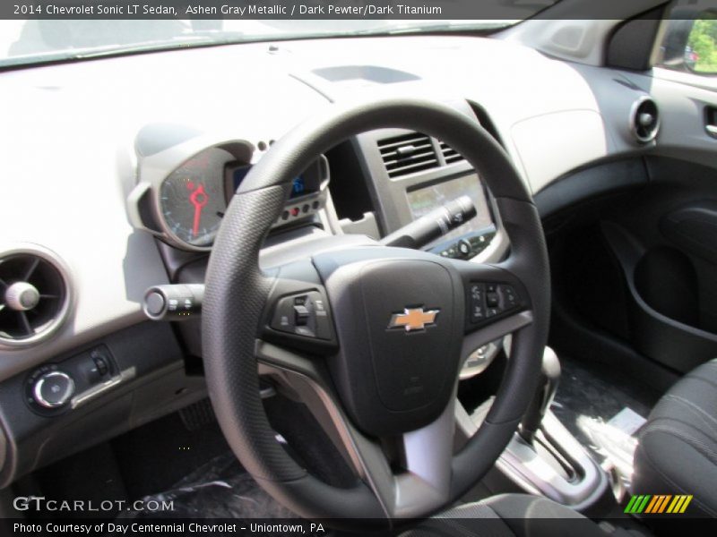 Ashen Gray Metallic / Dark Pewter/Dark Titanium 2014 Chevrolet Sonic LT Sedan