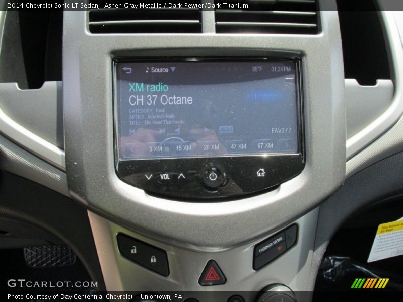 Ashen Gray Metallic / Dark Pewter/Dark Titanium 2014 Chevrolet Sonic LT Sedan