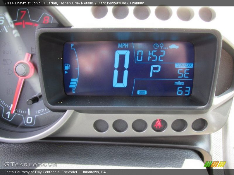 Ashen Gray Metallic / Dark Pewter/Dark Titanium 2014 Chevrolet Sonic LT Sedan