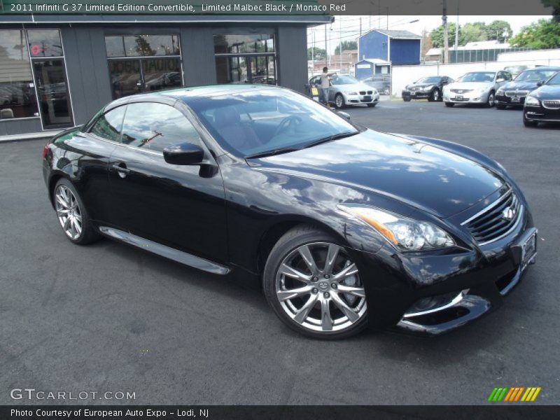 Front 3/4 View of 2011 G 37 Limited Edition Convertible