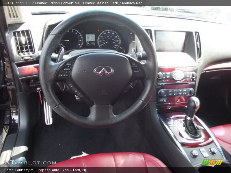 Dashboard of 2011 G 37 Limited Edition Convertible