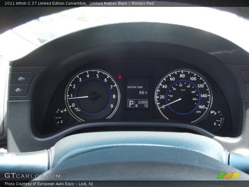  2011 G 37 Limited Edition Convertible 37 Limited Edition Convertible Gauges