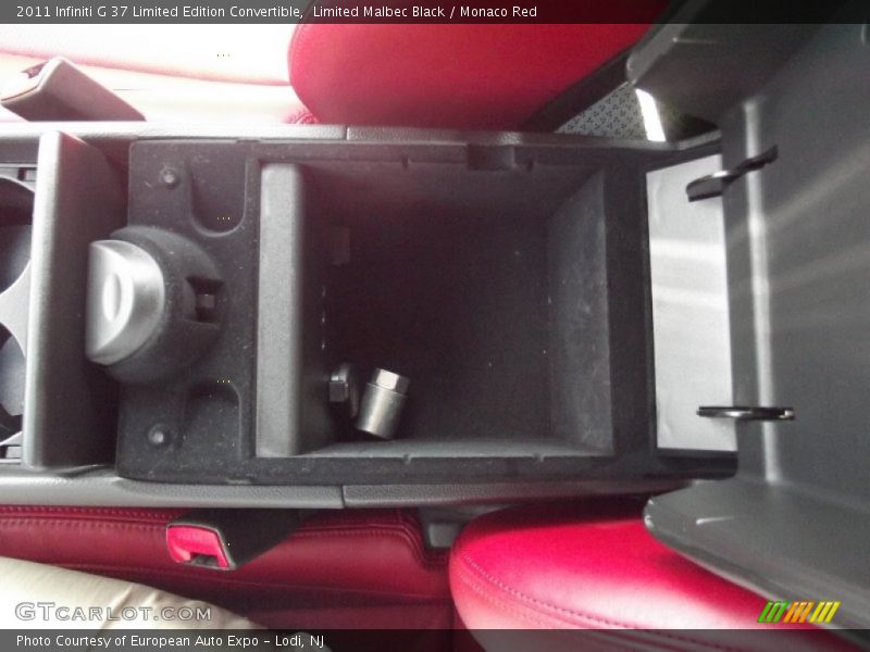 Limited Malbec Black / Monaco Red 2011 Infiniti G 37 Limited Edition Convertible