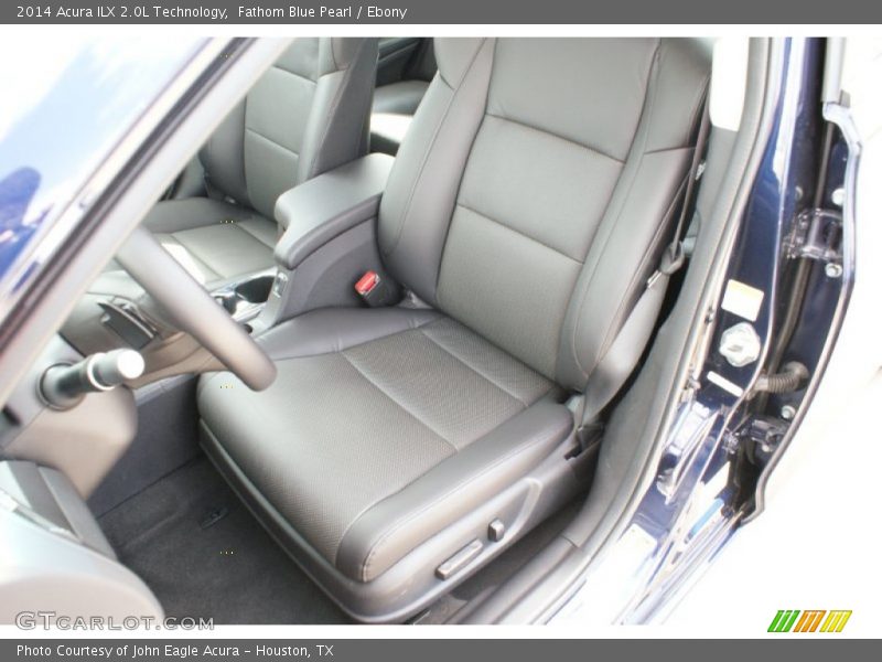 Fathom Blue Pearl / Ebony 2014 Acura ILX 2.0L Technology