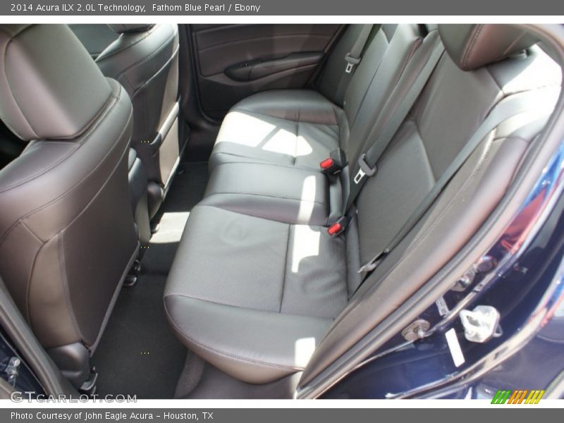Fathom Blue Pearl / Ebony 2014 Acura ILX 2.0L Technology