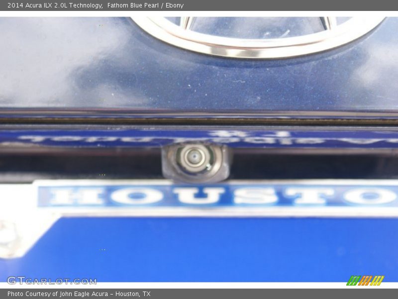 Fathom Blue Pearl / Ebony 2014 Acura ILX 2.0L Technology
