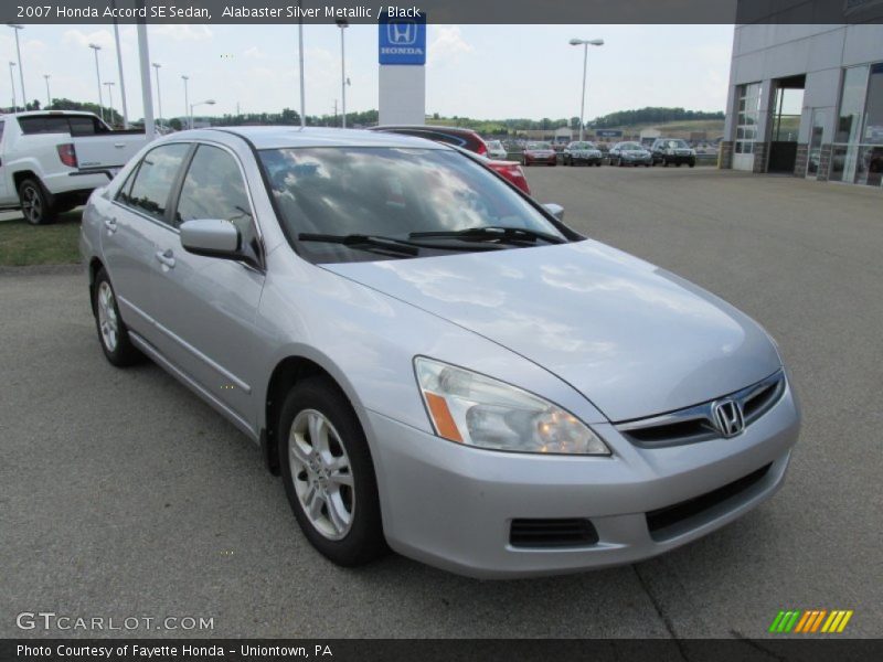  2007 Accord SE Sedan Alabaster Silver Metallic