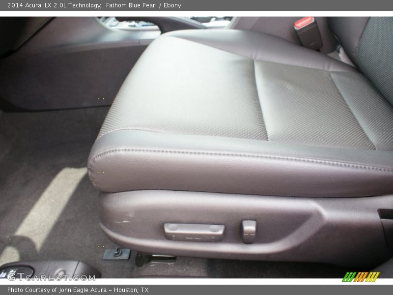 Fathom Blue Pearl / Ebony 2014 Acura ILX 2.0L Technology