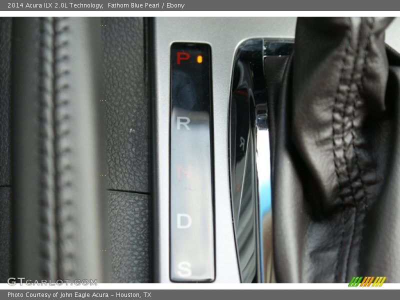 Fathom Blue Pearl / Ebony 2014 Acura ILX 2.0L Technology