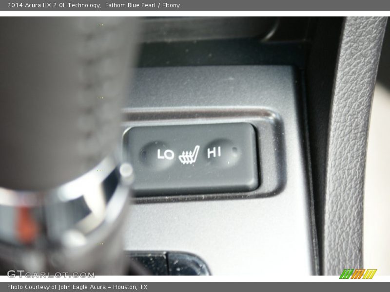 Fathom Blue Pearl / Ebony 2014 Acura ILX 2.0L Technology