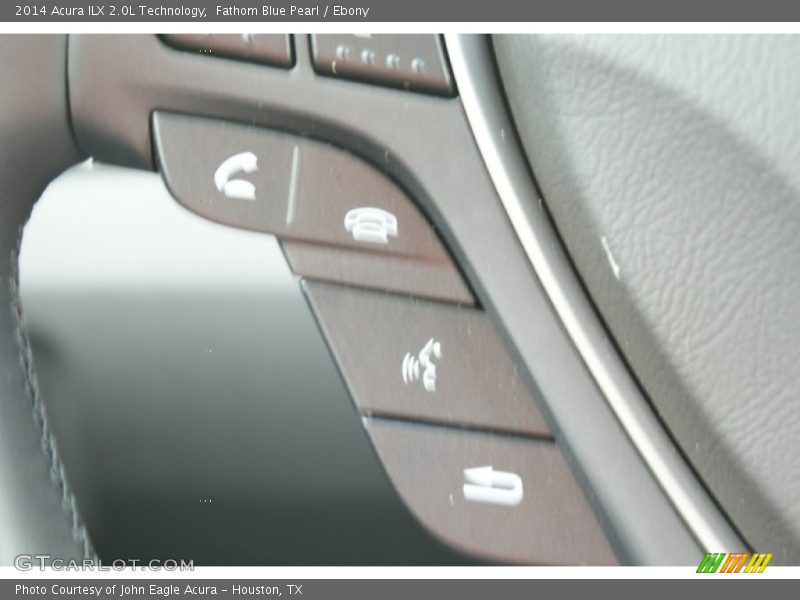 Fathom Blue Pearl / Ebony 2014 Acura ILX 2.0L Technology