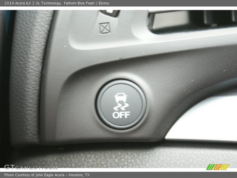 Fathom Blue Pearl / Ebony 2014 Acura ILX 2.0L Technology