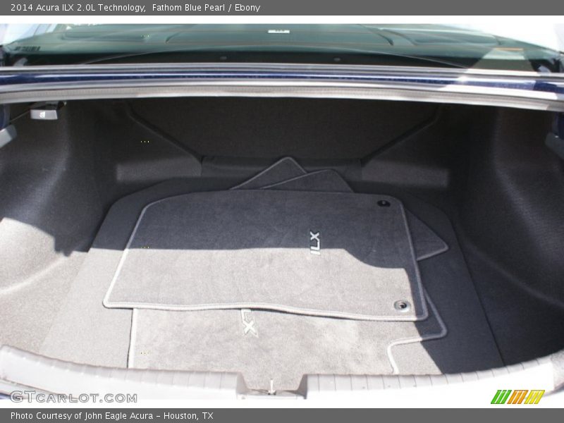 Fathom Blue Pearl / Ebony 2014 Acura ILX 2.0L Technology